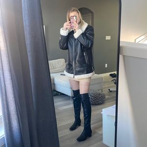 Nine West over the knee heeled boots